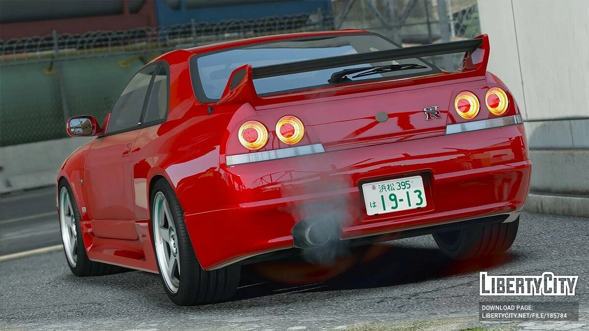 Nissan Skyline GT-R R33 1995 X Nismo Rims v1.0 / GTA 5