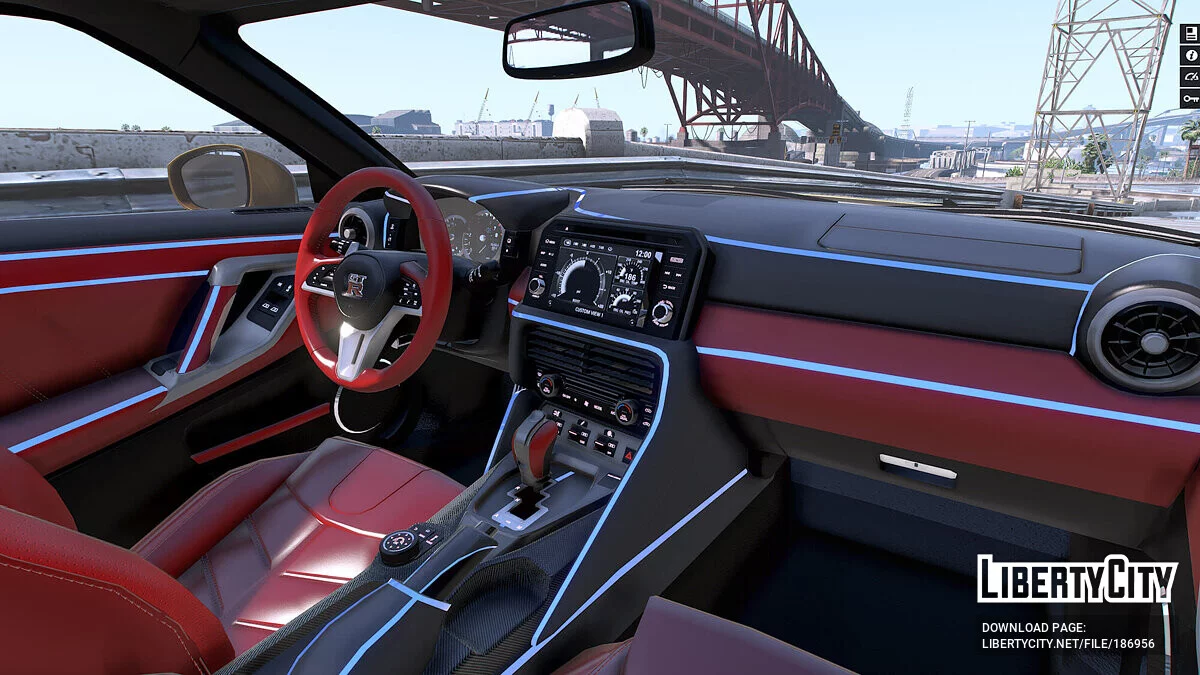 Nissan GTR R35 Krem Custom / GTA 5