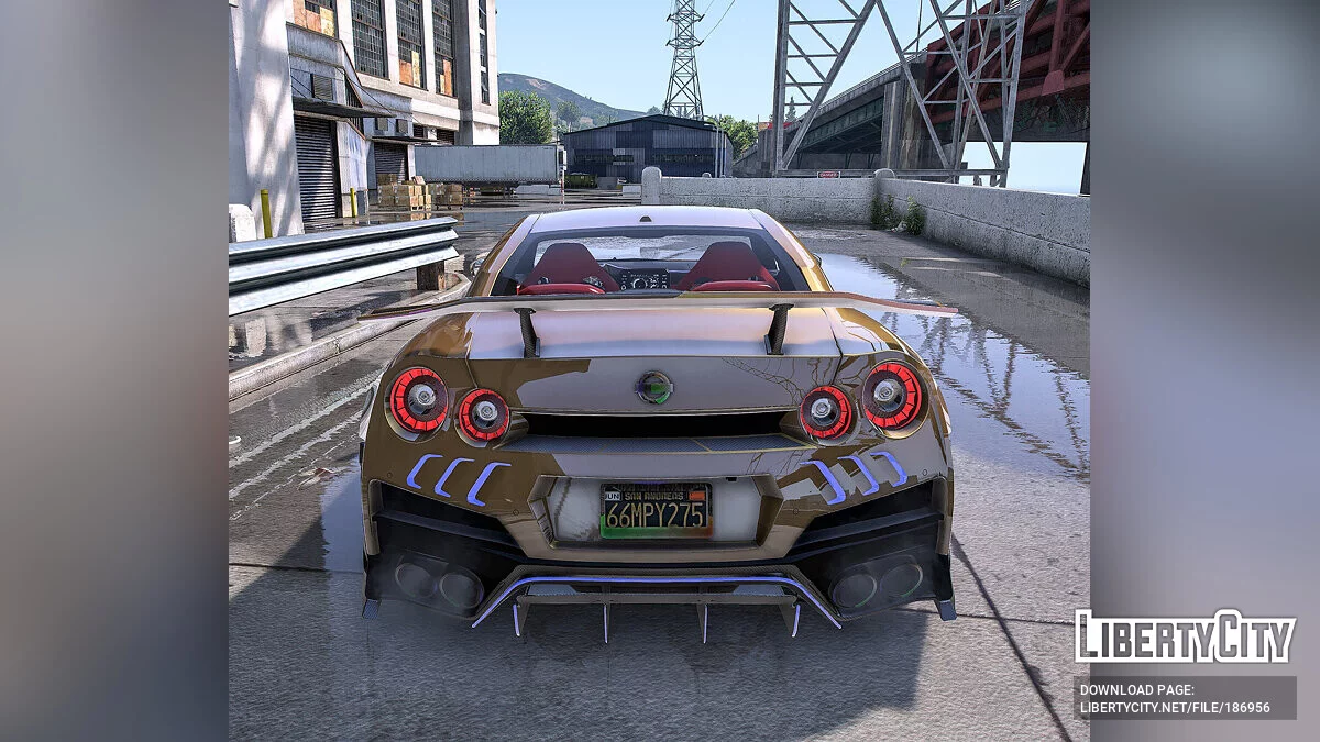 Nissan GTR R35 Krem Custom / GTA 5
