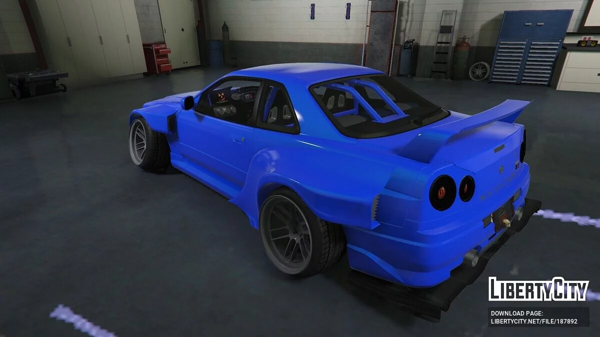 Nissan Skyline R34 Widebody / GTA 5