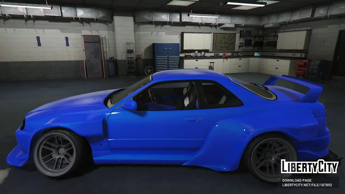 Nissan Skyline R34 Widebody / GTA 5