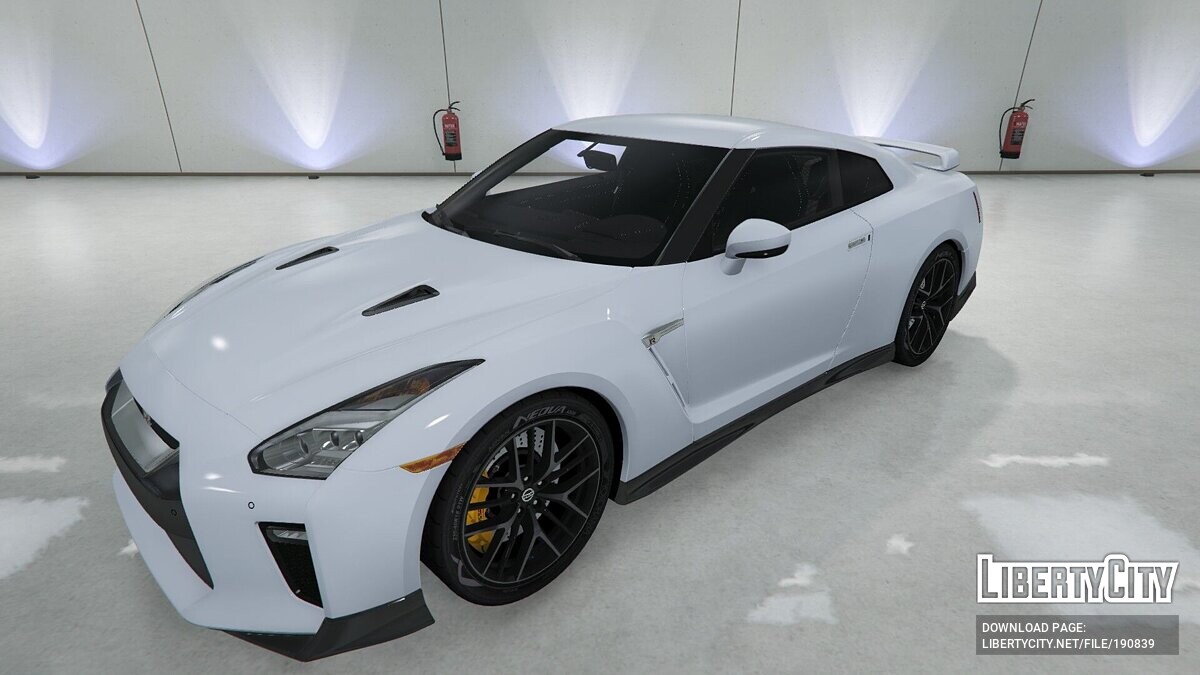 Скачать Nissan GTR R35 для GTA 5