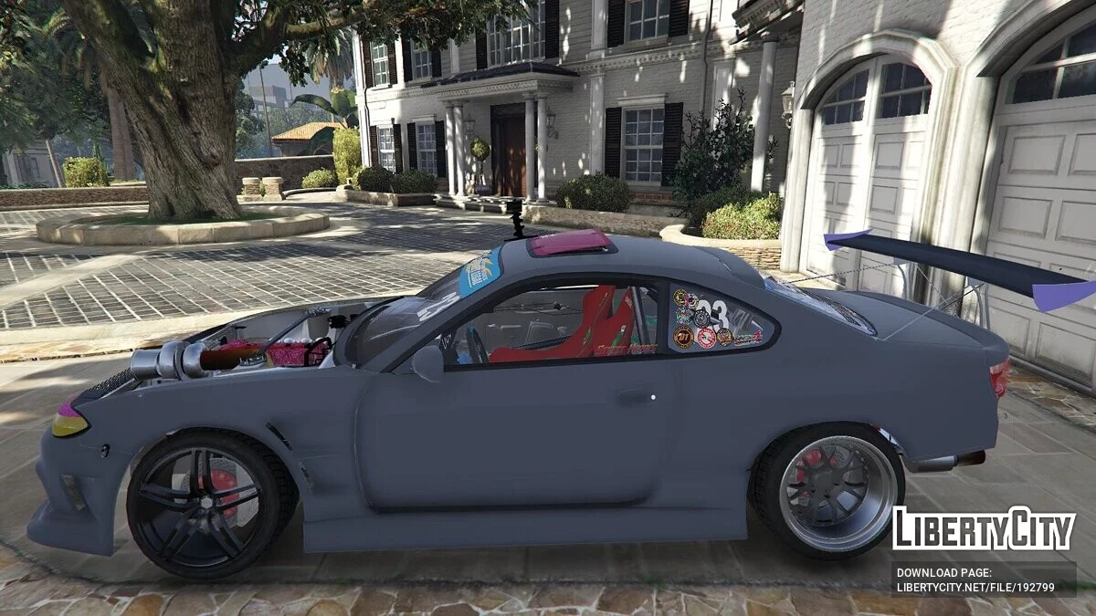 Nissan Silvia S15 Custom Kit / GTA 5