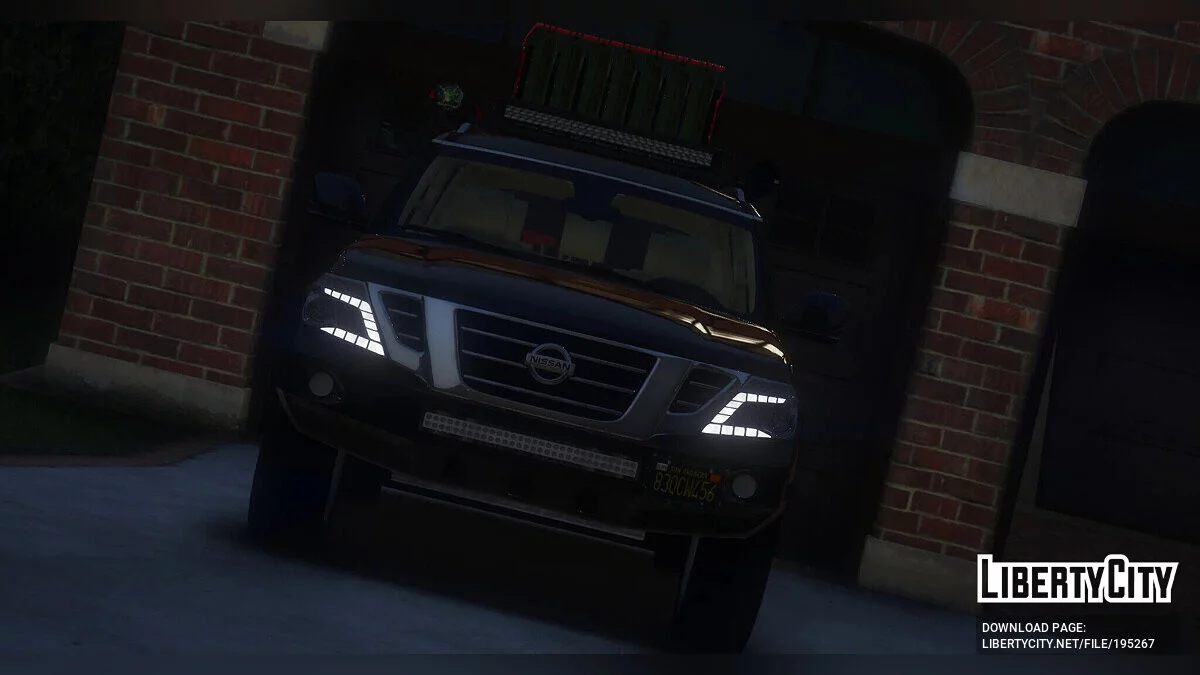 Nissan Patrol Platinum 2014 off road / GTA 5