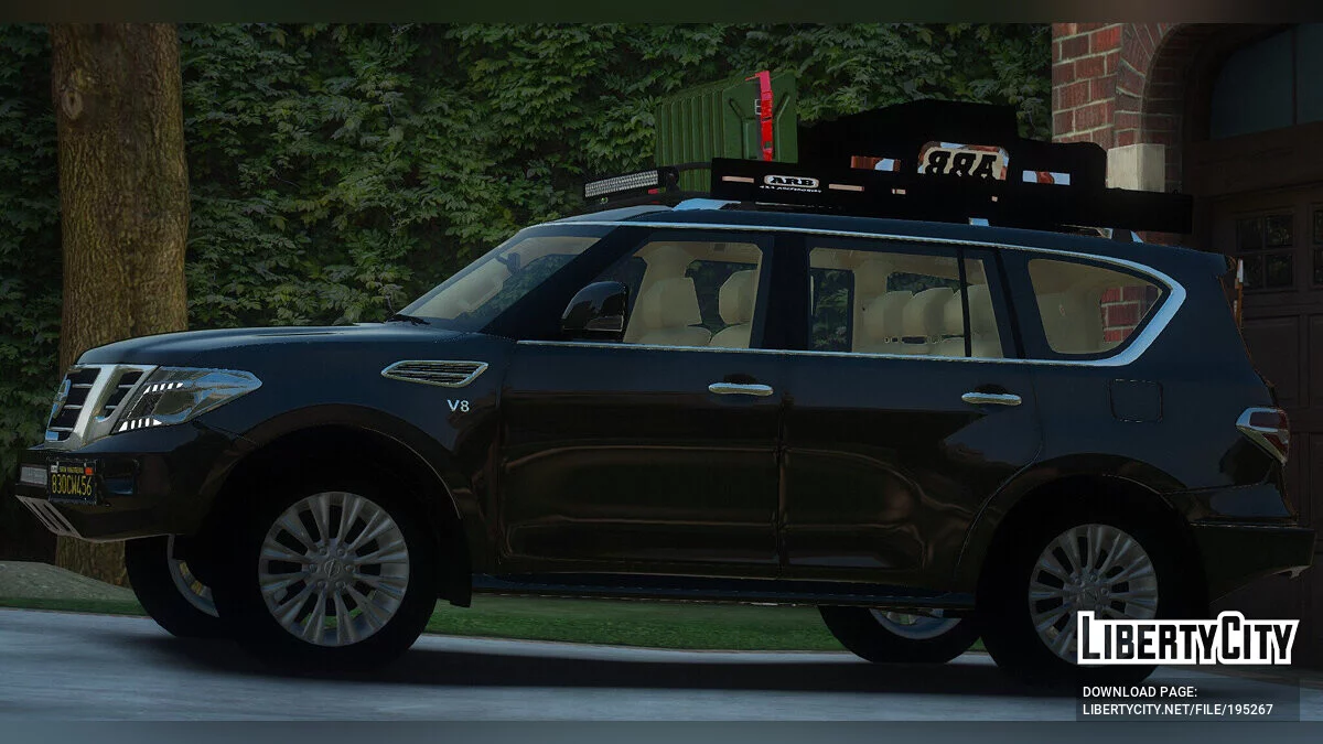 Nissan Patrol Platinum 2014 off road / GTA 5