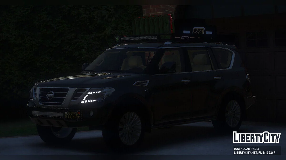 Nissan Patrol Platinum 2014 off road / GTA 5