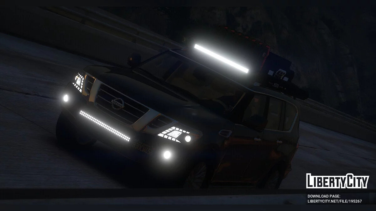 Nissan Patrol Platinum 2014 off road / GTA 5