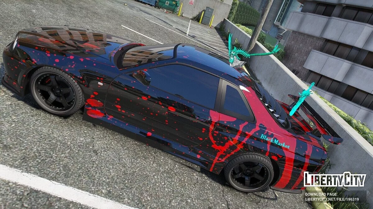 Nissan Skyline R34 Sword Glow Animated / GTA 5
