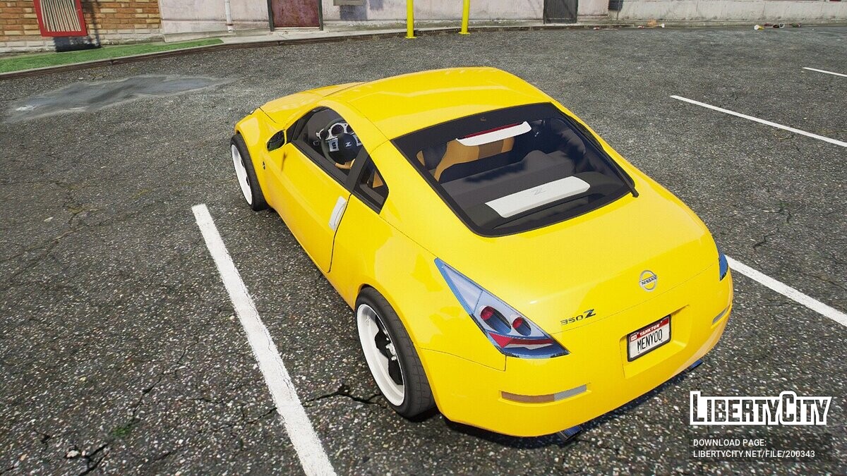 Скачать Nissan 350Z для GTA 5