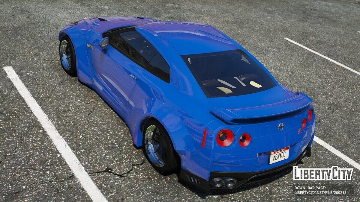 Nissan GTR R35 LB / GTA 5