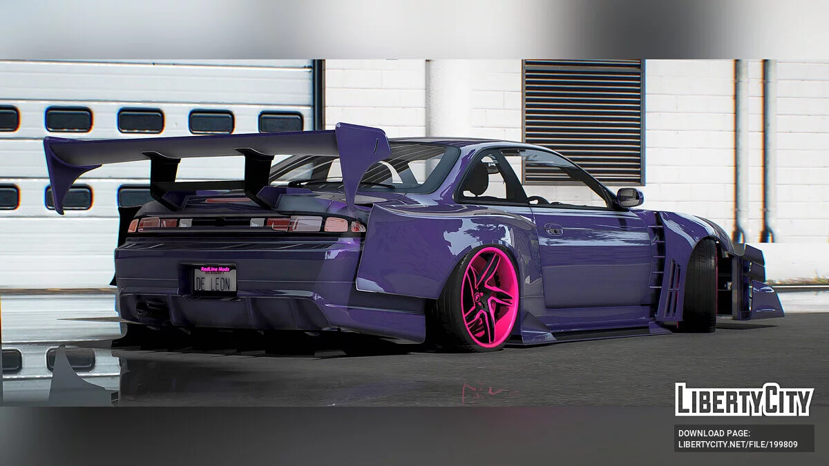 Nissan Silvia Lit WideBody / GTA 5