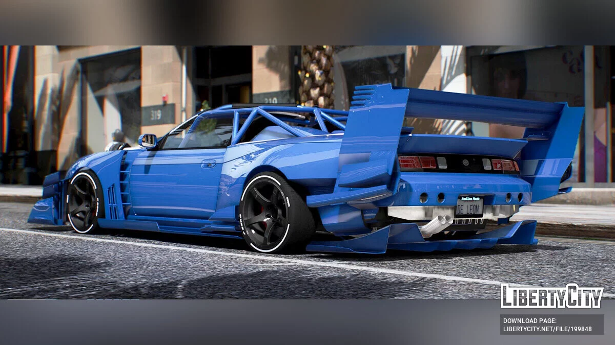 Nissan Silvia S14k Legend Widebody Twin Turbo / GTA 5