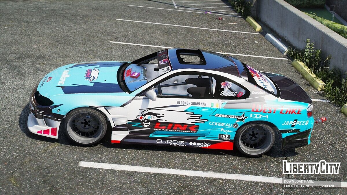 Скачать Nissan Silvia S15 Drift для GTA 5