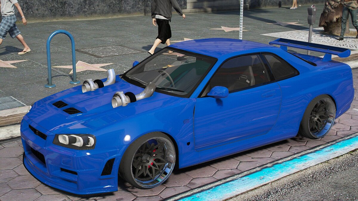 Скачать Nissan Skyline R34 Omega для GTA 5