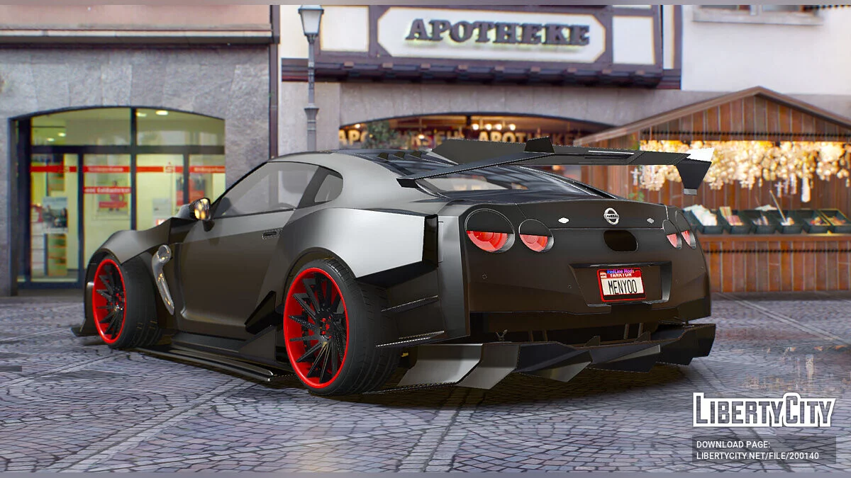 Nissan Skyline R35 Widebody Legend Edition / GTA 5