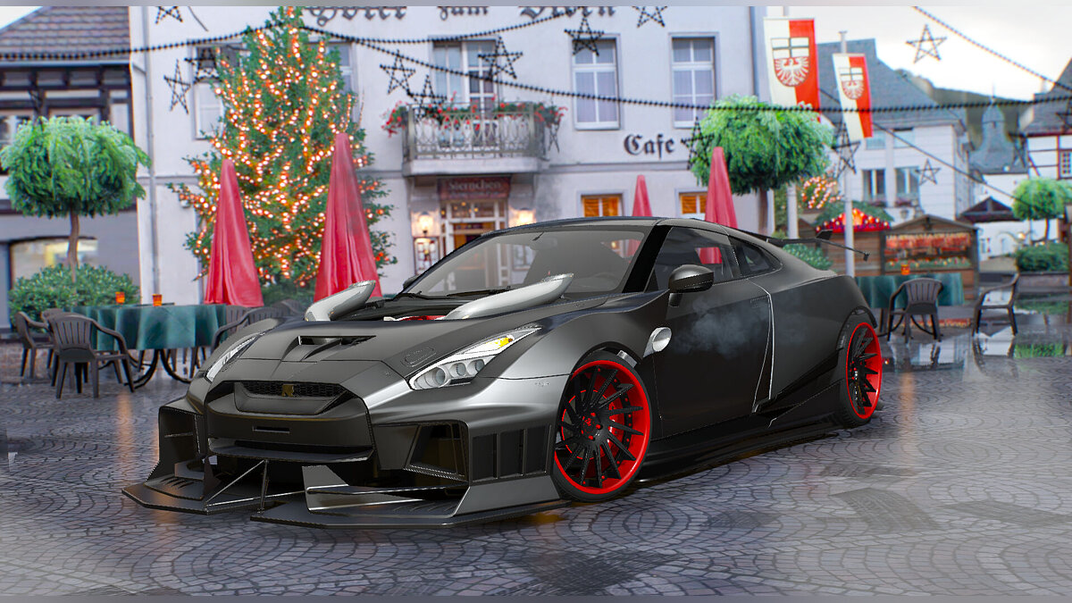 Скачать Nissan Skyline R35 Widebody Legend Edition для GTA 5