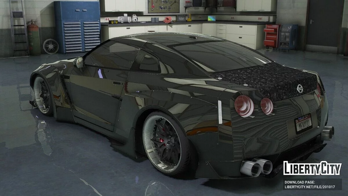 Nissan GTR R35 Show / GTA 5