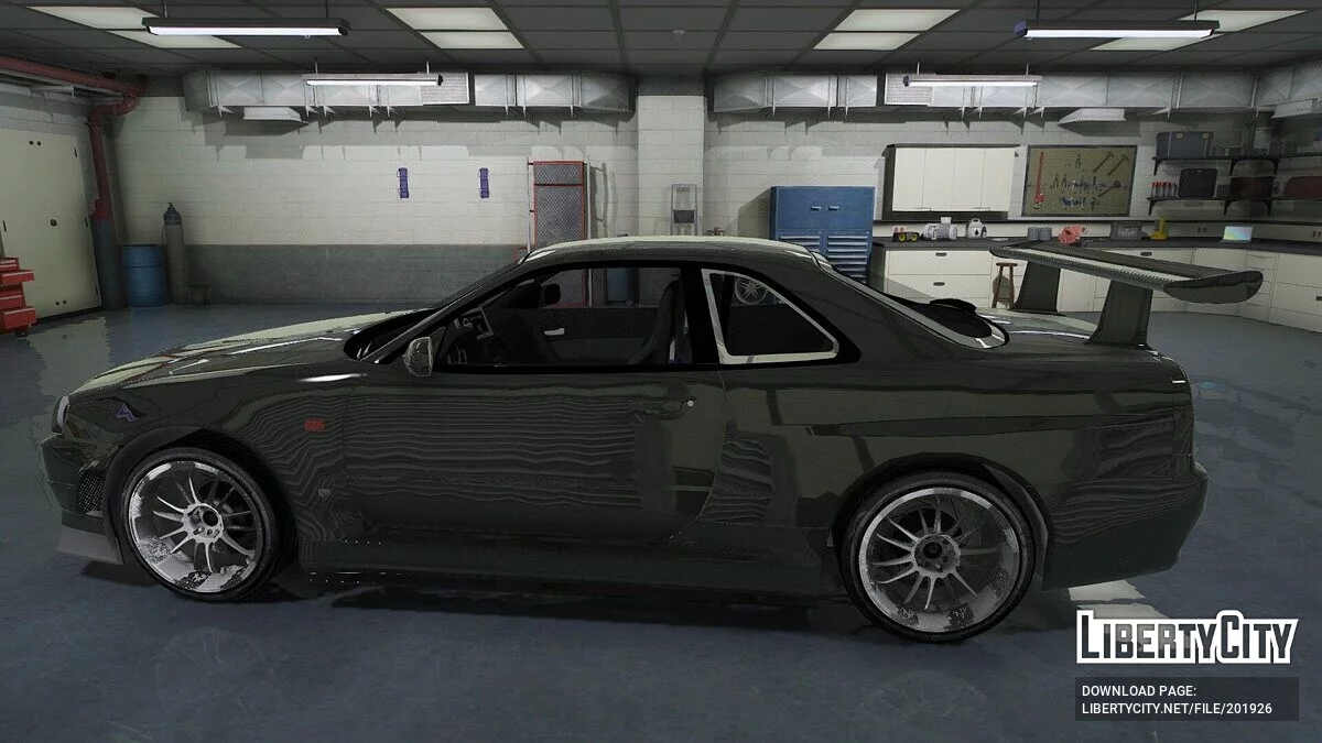 Nissan Skyline GT-R34 v1.0 / GTA 5
