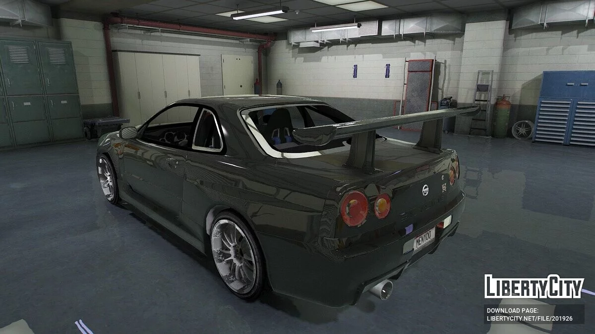 Nissan Skyline GT-R34 v1.0 / GTA 5