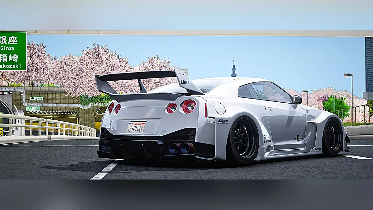 Nissan GTR R35 LBWK Silhouette / GTA 5