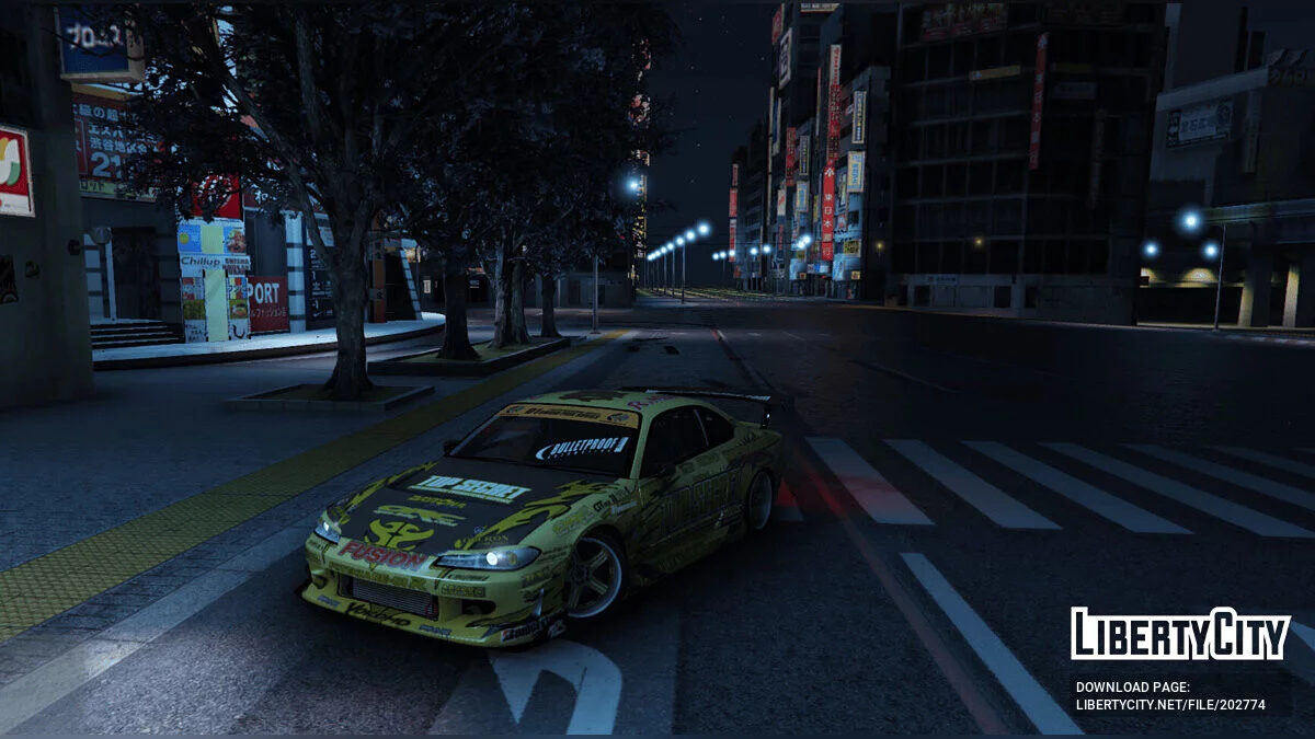 Nissan S15 Top Secret v1.1 / GTA 5