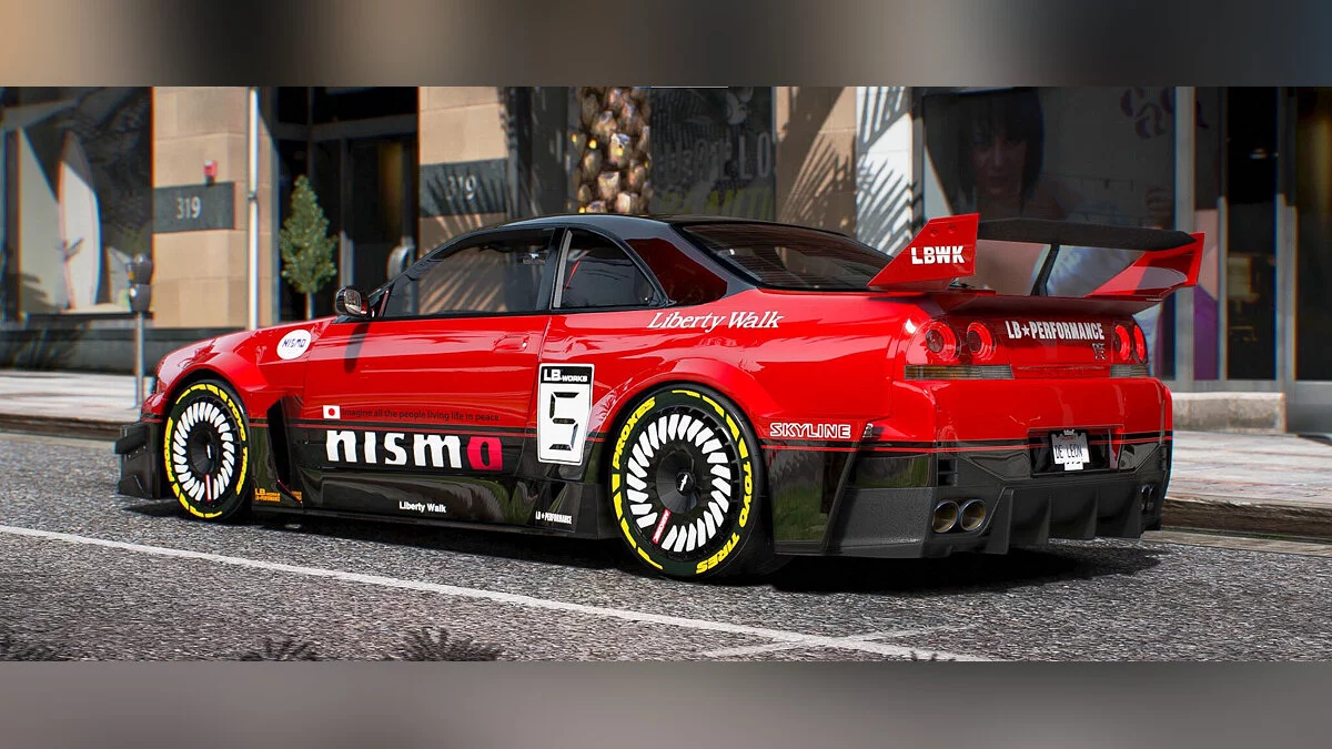 Nissan Skyline R33 LBWK / GTA 5
