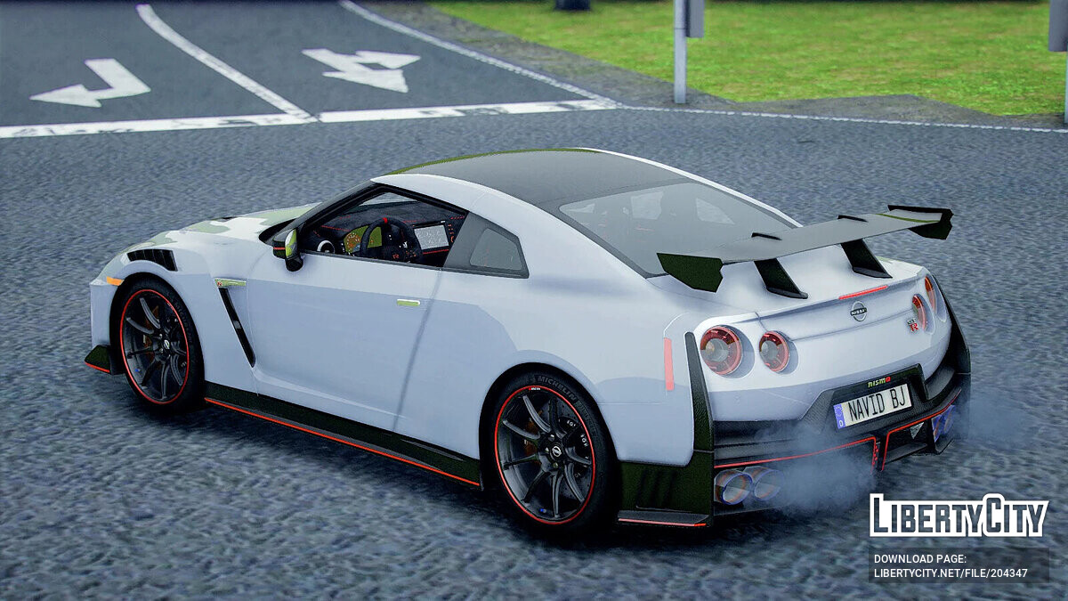 Скачать 2024 Nissan GT-R Nismo v1.0 для GTA 5