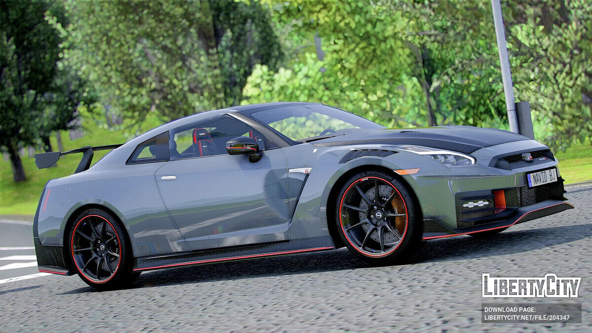 Скачать 2024 Nissan GT-R Nismo v1.0 для GTA 5