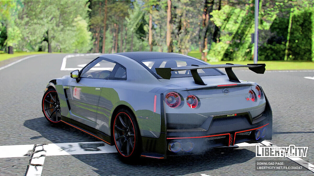 Скачать 2024 Nissan GTR Nismo v1.0 для GTA 5