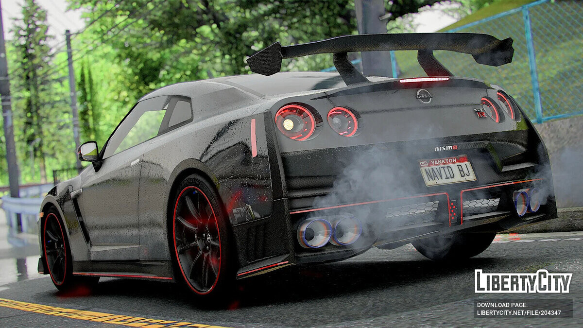 Скачать 2024 Nissan GT-R Nismo v1.0 для GTA 5