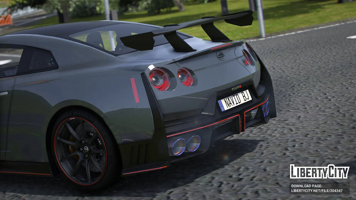 Скачать 2024 Nissan GT-R Nismo v1.0 для GTA 5