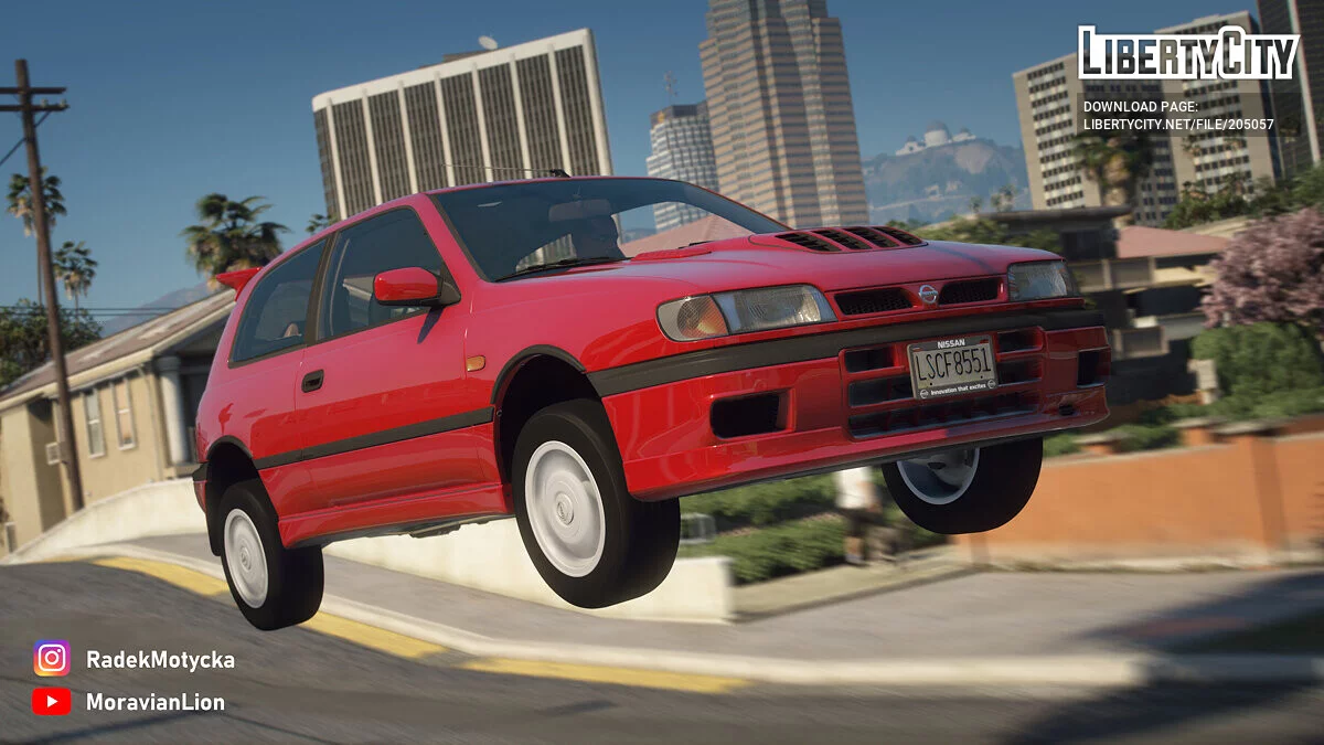 Nissan Sunny Pulsar (GTI-R low trim 2 in 1 pack) v1.1 / GTA 5