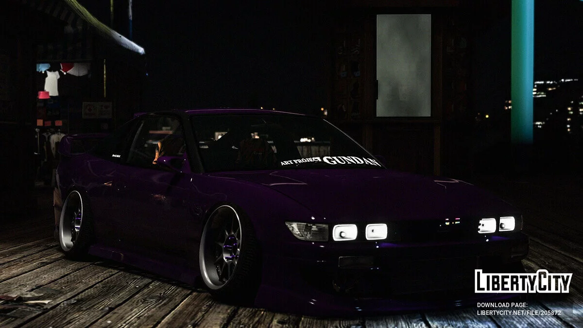 1993 Nissan 240SX Sileighty / GTA 5