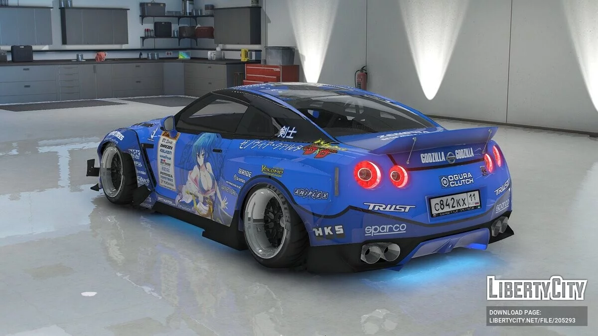 2010 Nissan GT-R Spec-V Pandem Rocket Bunny / GTA 5