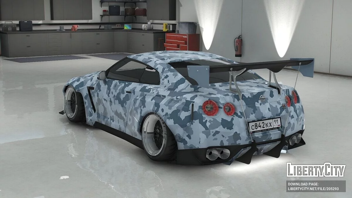 2010 Nissan GT-R Spec-V Pandem Rocket Bunny / GTA 5