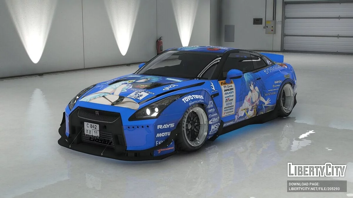 2010 Nissan GT-R Spec-V Pandem Rocket Bunny / GTA 5
