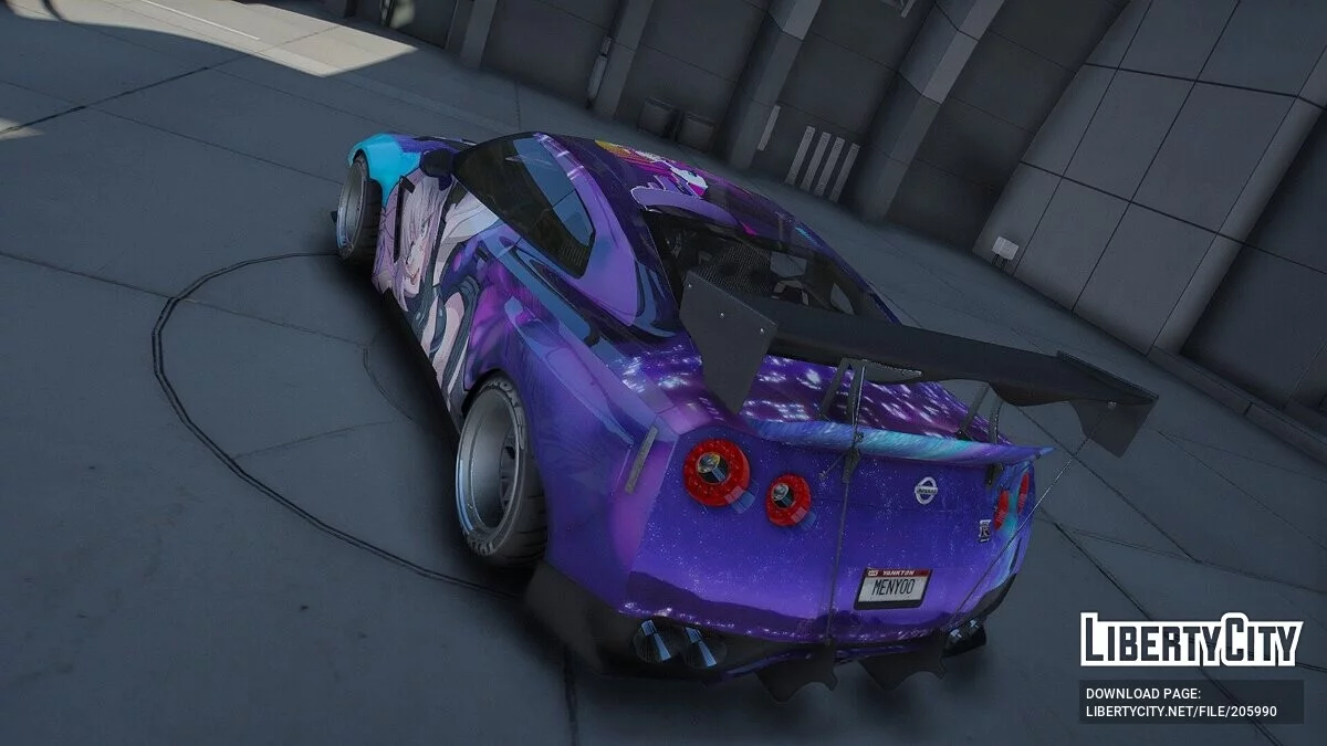 Nissan GT-R Spec-V Pandem Nazuna - Call of the Night v1.0 / GTA 5
