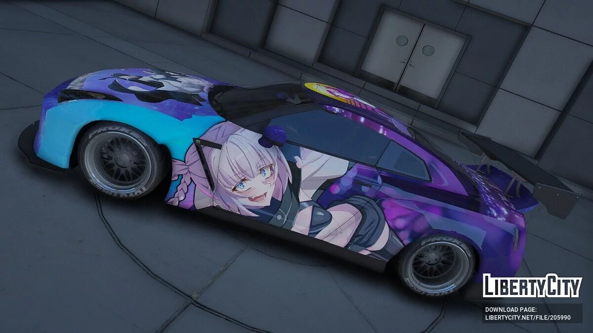 Nissan GT-R Spec-V Pandem Nazuna - Call of the Night v1.0 / GTA 5