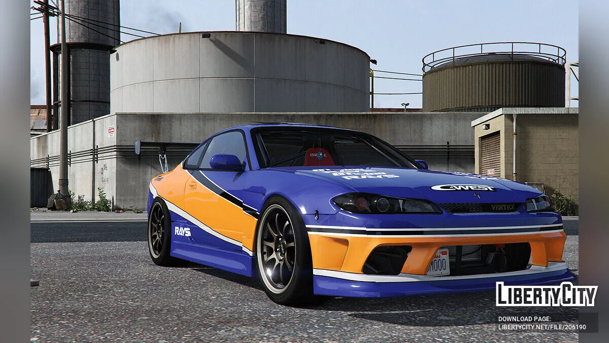 Nissan Silvia S15 Mona Lisa / GTA 5