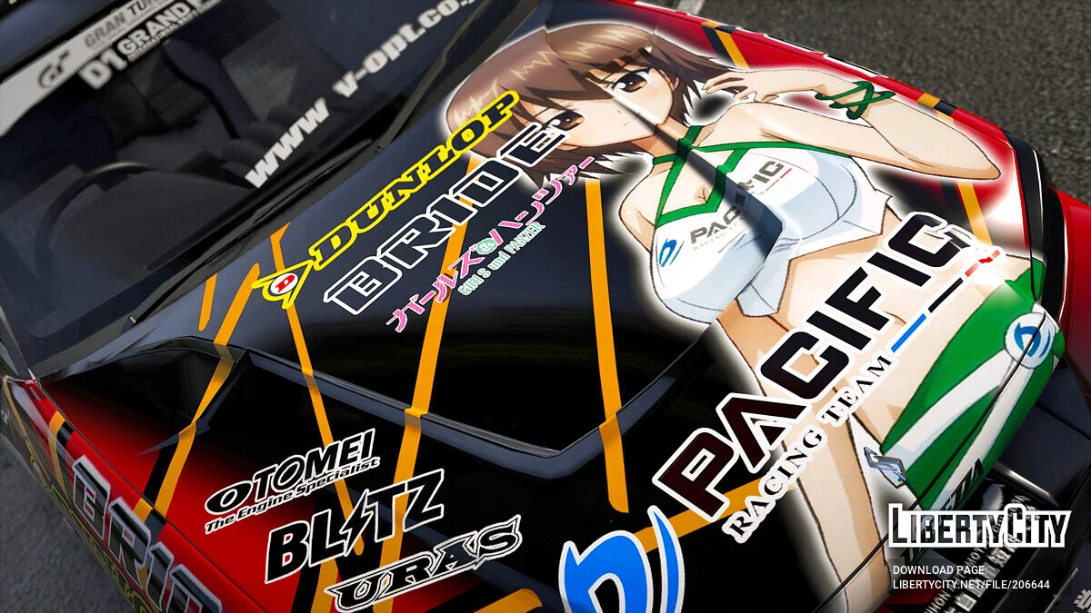 NISSAN ER34 D1 Grand Prix Girls and Panzer / GTA 5