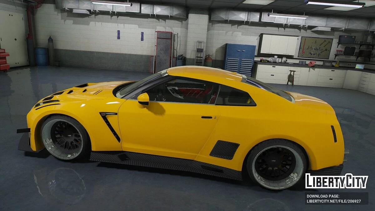 Nissan GT-R R35 GT Custom v1.0 / GTA 5