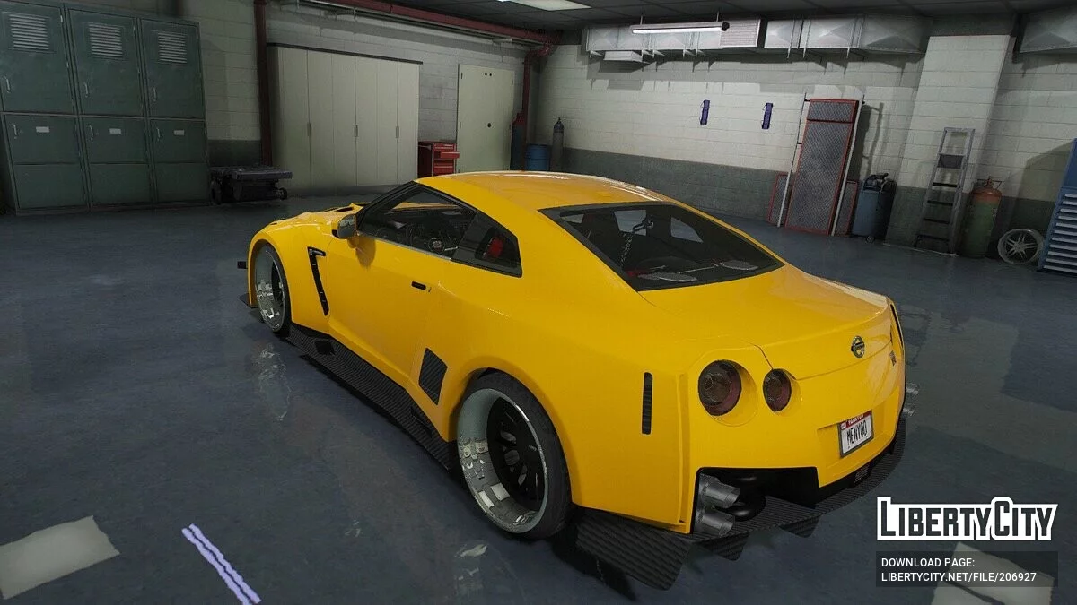 Nissan GT-R R35 GT Custom v1.0 / GTA 5