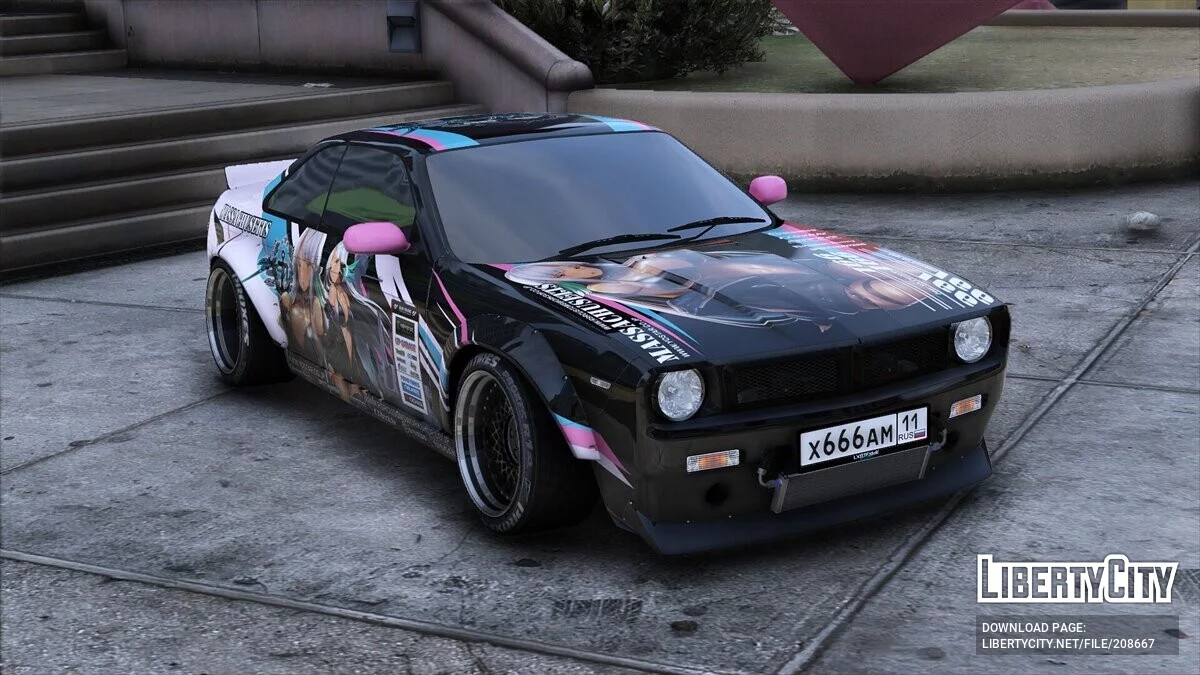 1997 Nissan Silvia S14 Boss Rocket Bunny / GTA 5