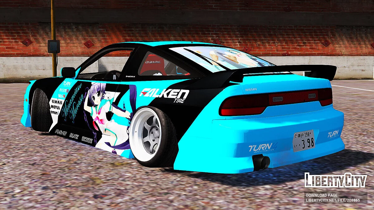 Nissan 240sx Itasha Minamitsu Murasa / GTA 5