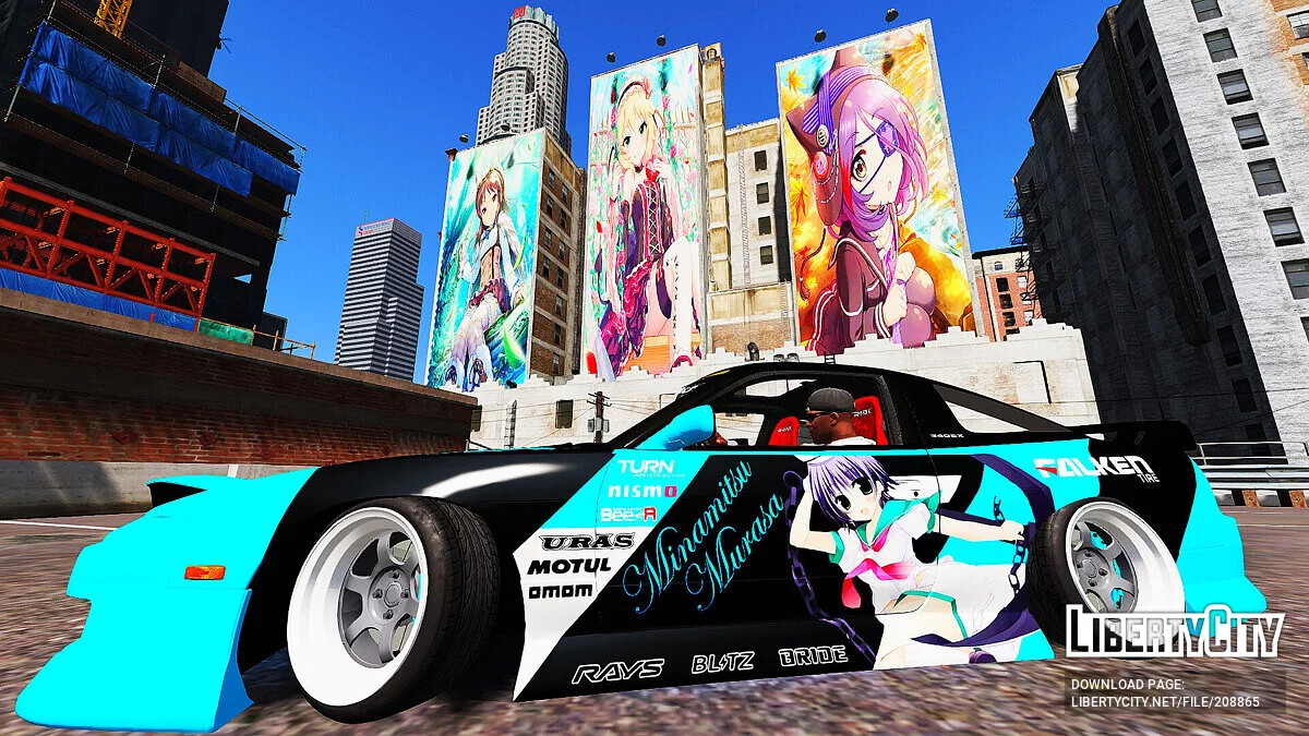 Nissan 240sx Itasha Minamitsu Murasa / GTA 5