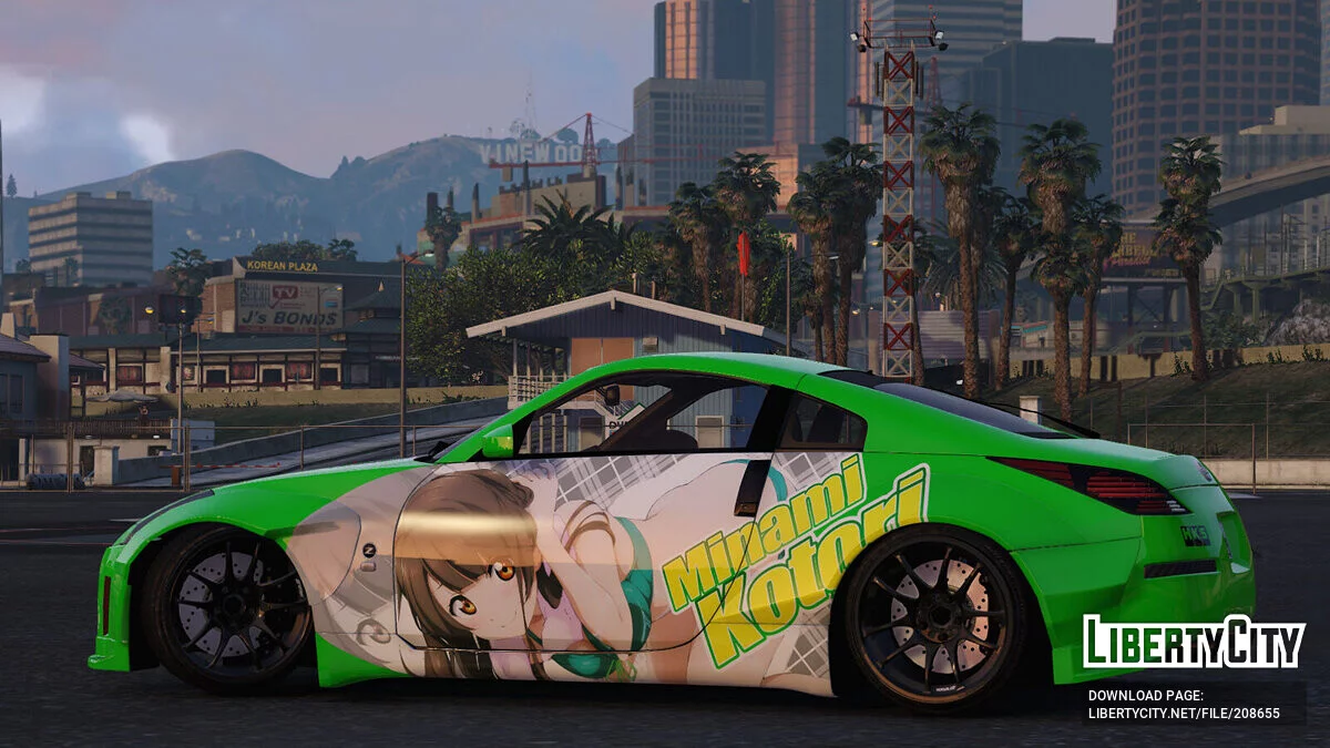 Nissan 350z LOVE LIVE! / GTA 5