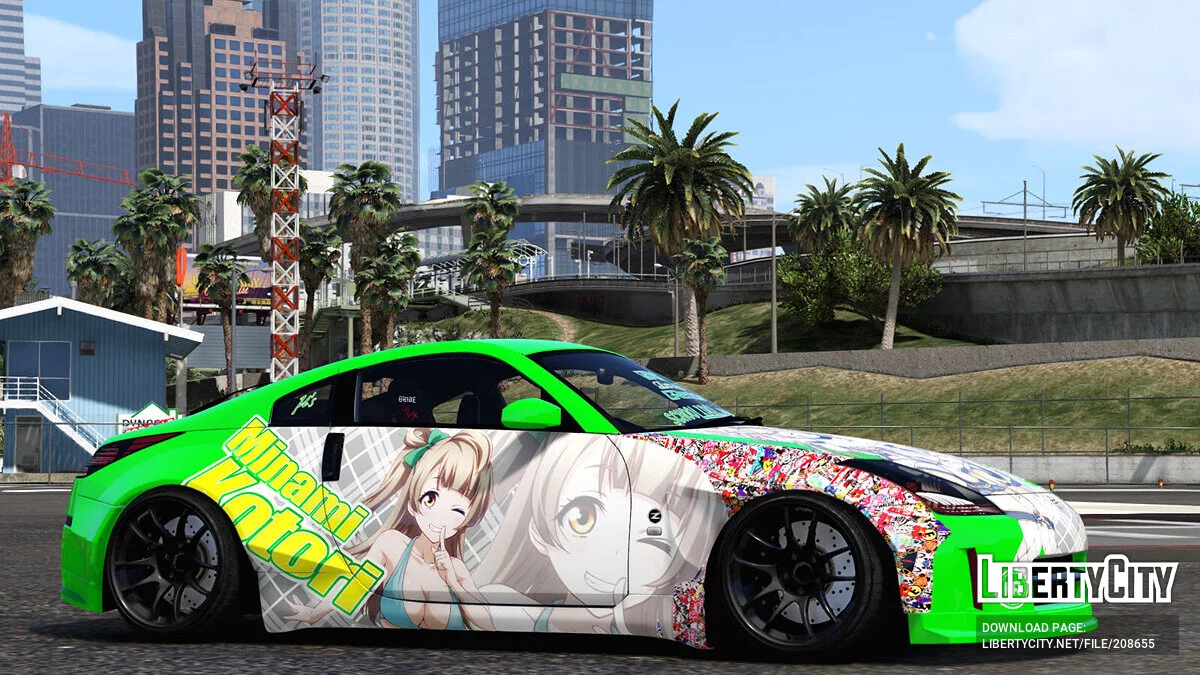 Nissan 350z LOVE LIVE! / GTA 5