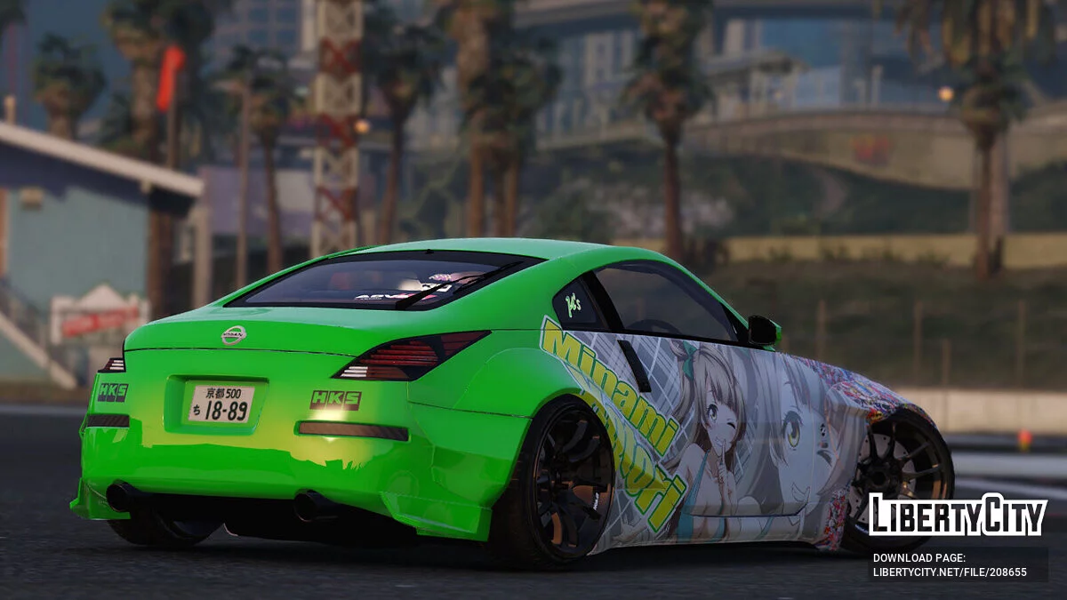 Nissan 350z LOVE LIVE! / GTA 5