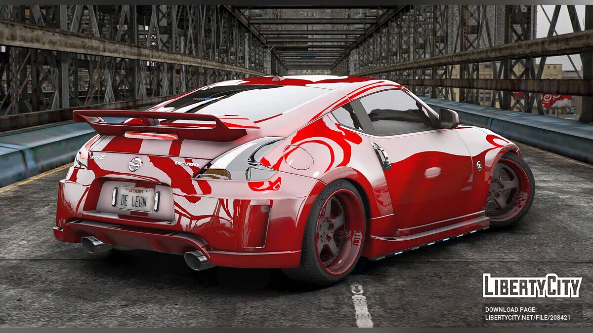 Nissan 370z RnB Unmarked / GTA 5