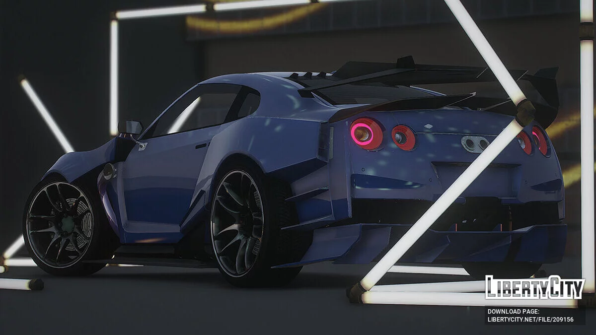 Nissan GTR Legendary Tuners Edition 0.1 / GTA 5
